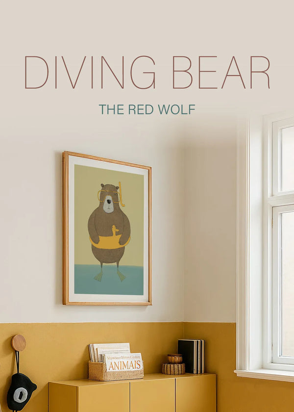 Diving Bear