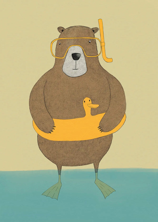 Diving Bear